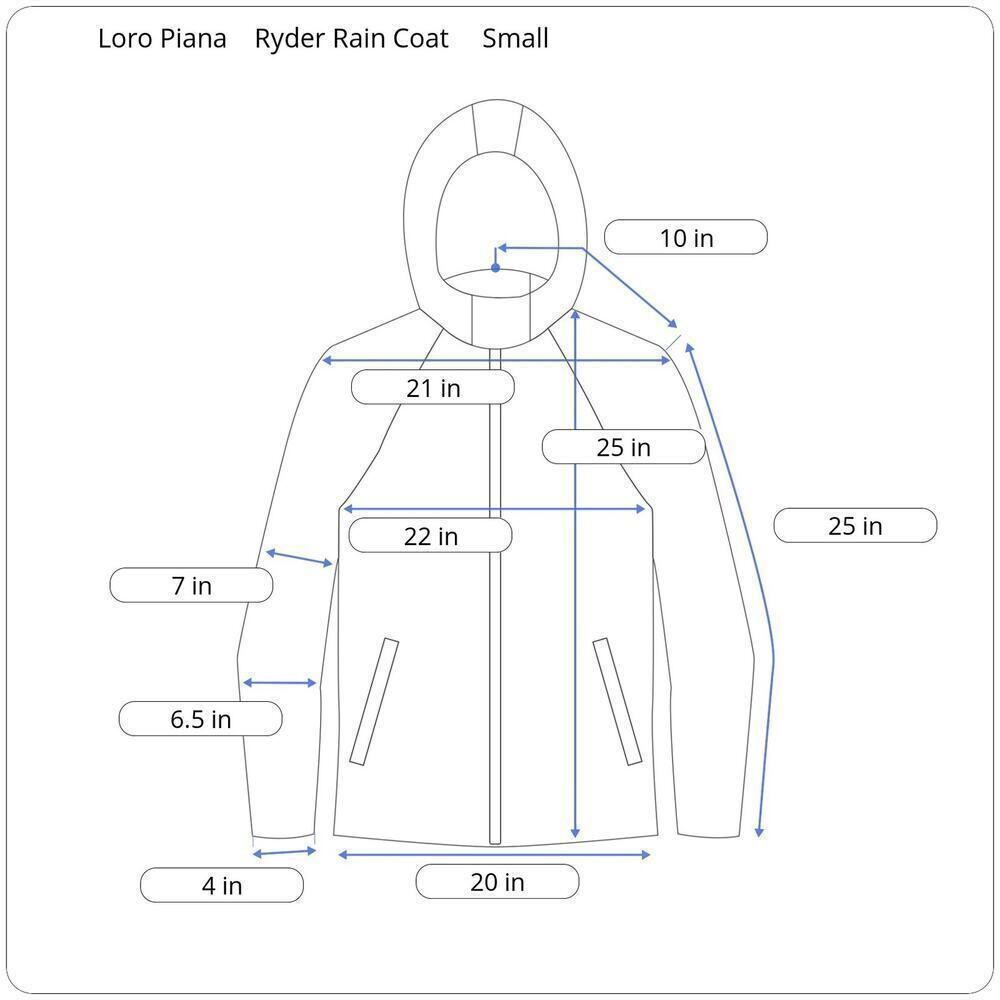 Loro Piana European Ryder Cup Raincoat Red Men's Small - Picture 6 of 11